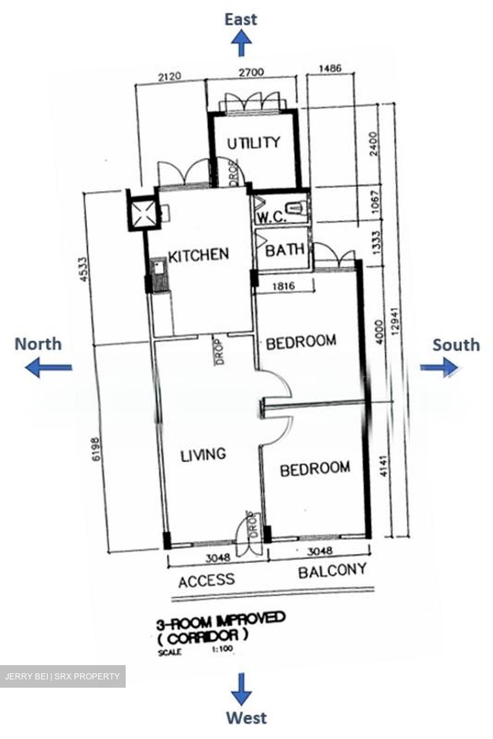 Blk 22 SIN MING VILLE (Bishan), HDB 3 Rooms #592954801